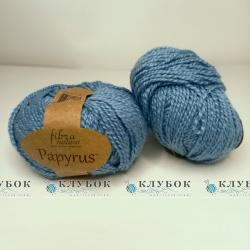 Пряжа «Papyrus Fibra Natura/ Папірус Фібра Натура» 229-15(синій)