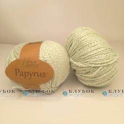 Пряжа «Papyrus Fibra Natura/ Папірус Фібра Натура» 229-17(блідий салат)