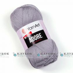 Аdorе YarnАrt  №346(попилястий)