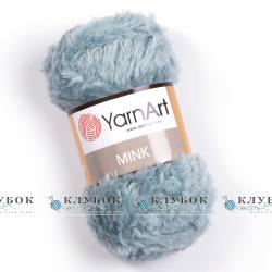 Пряжа YarnArt «Mink / Минк»   №348(водяная зелень)