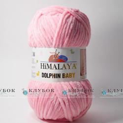 Плюшева пряжа Himalaya "Dolphin Baby / Долфін Бебі" Туреччина №80309(рожевий)