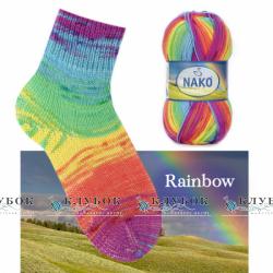 Пряжа для шкарпеток Nako «Boho / Бохо»  №82443