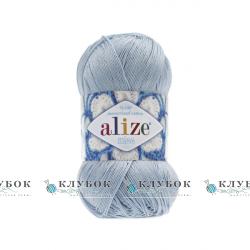 Пряжа Alize «Miss / Міс»   №480(блакитний)