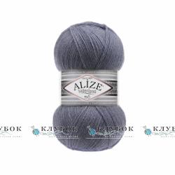 Пряжа полушерсть Alize «SuperLana Tig / СуперЛана Тиг» Турция №203(джинс)