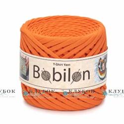 Трикотажна пряжа Bobilon Medium / Бобілон Медіум 7-9мм   (апельсин)