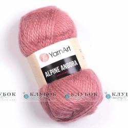 Пряжа напіввовна YarnArt "Alpine Angora / Альпін Ангора" Туреччина №342(фрез)