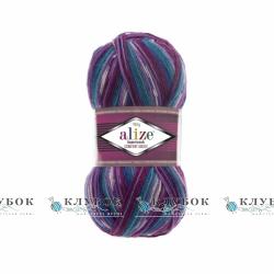 Пряжа для шкарпеток Alize «Superwash /Супервош» №4412
