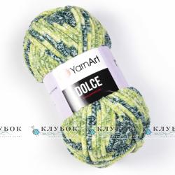 Плюшева пряжа YarnArt «Dolce / Дольче» №808(меланж)